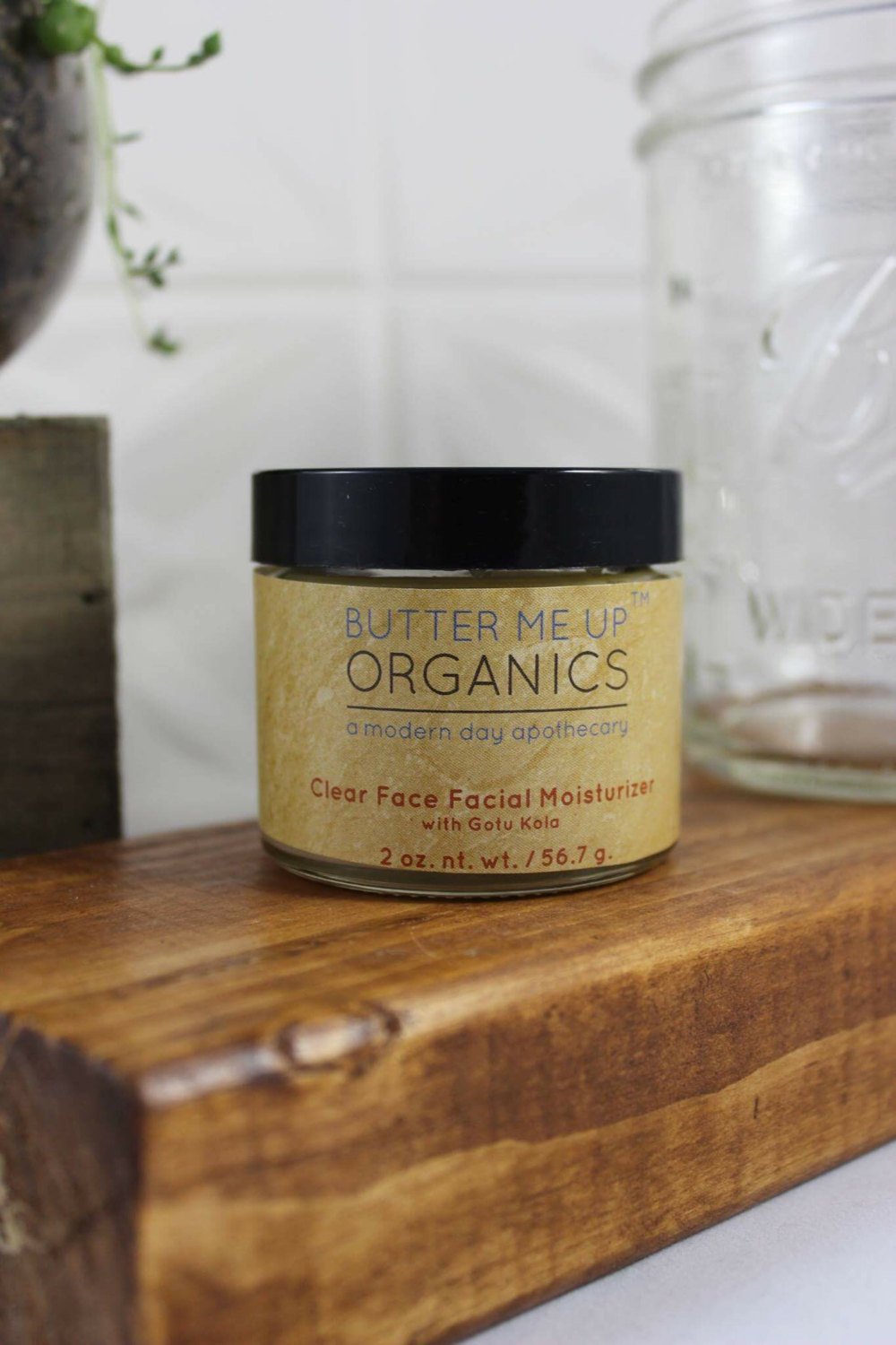 Clear Face Moisturizer Organic Cream for Hydrated Skin