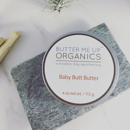 Baby Butt Butter Organic Diaper Cream Cloth Diapers Safe