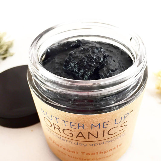 Organic Activated Charcoal Toothpaste for Natural Whitening