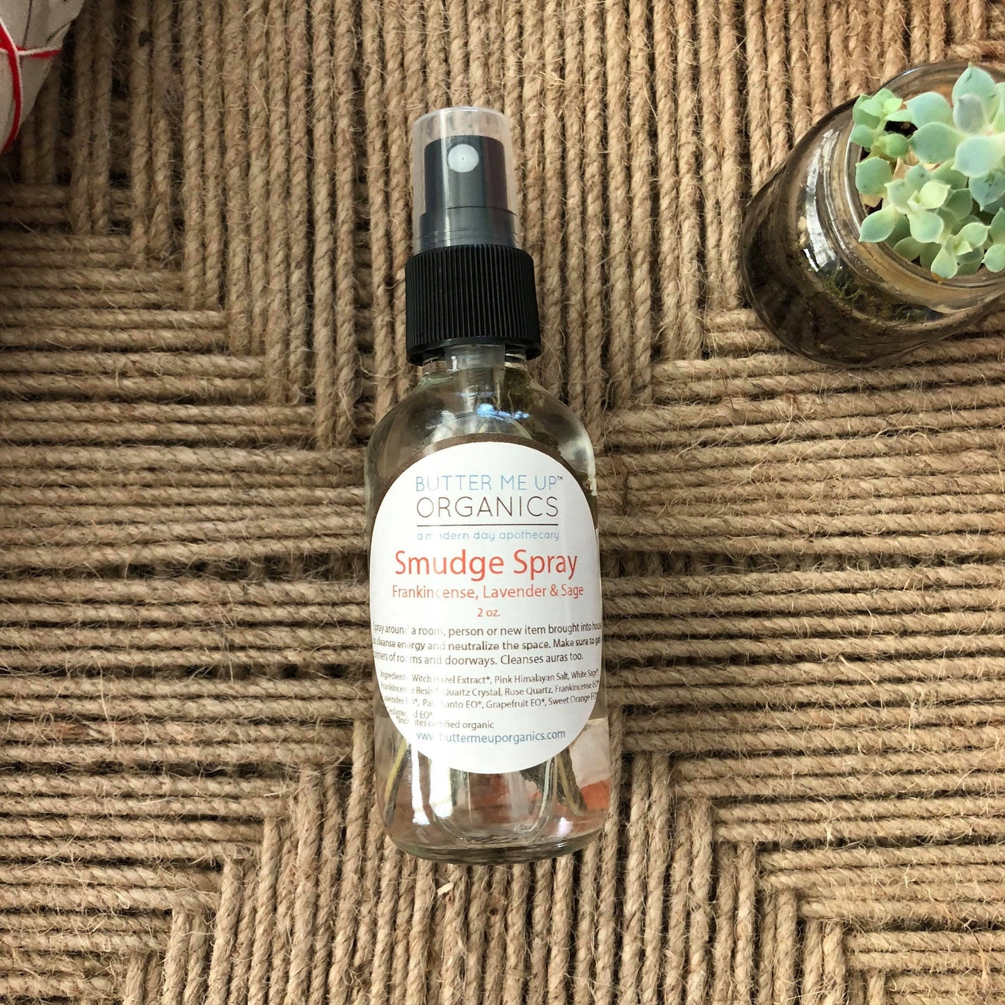 Organic Energy Cleansing Spray for Space Clearing & Protection