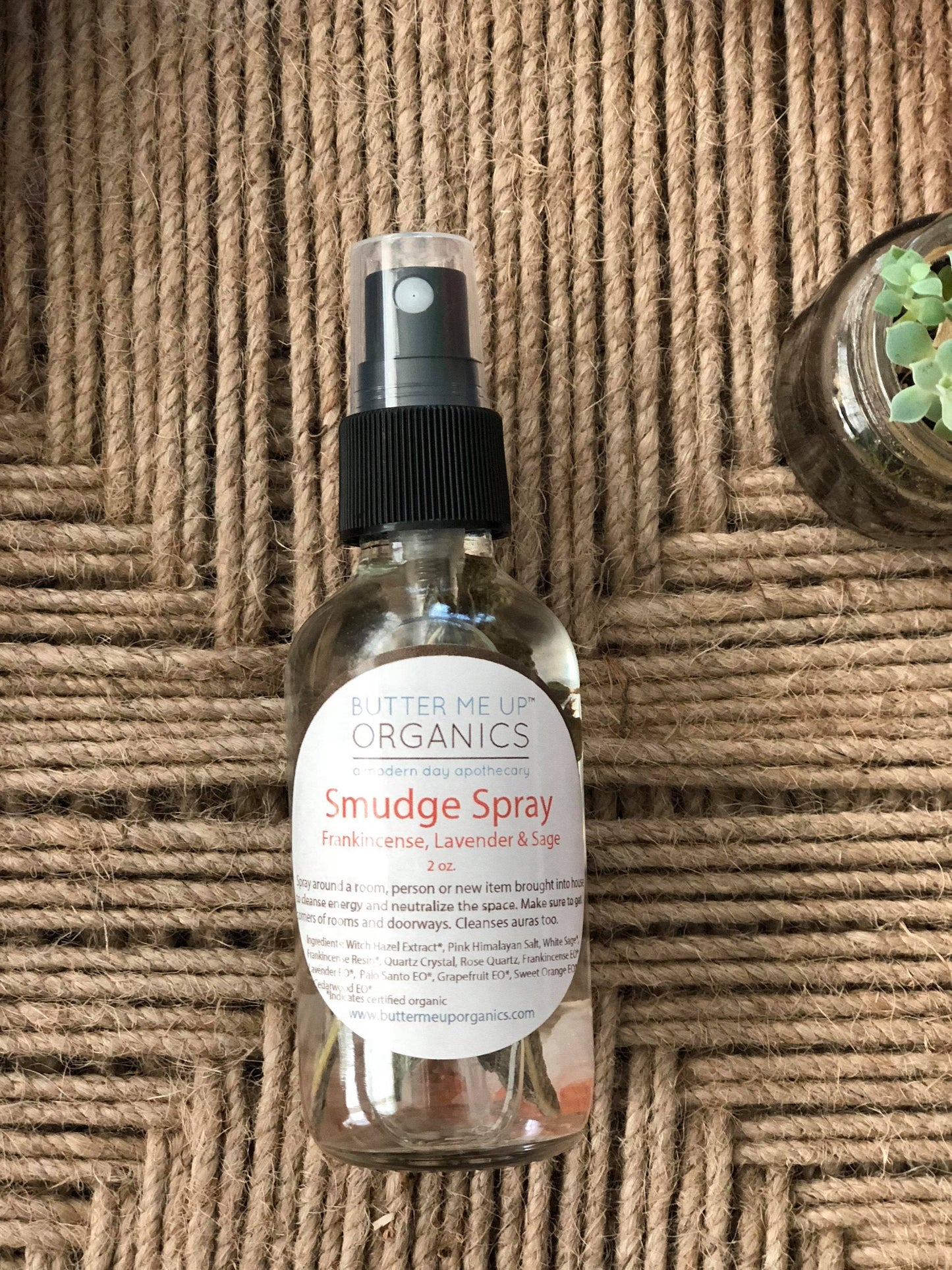 Organic Energy Cleansing Spray for Space Clearing & Protection