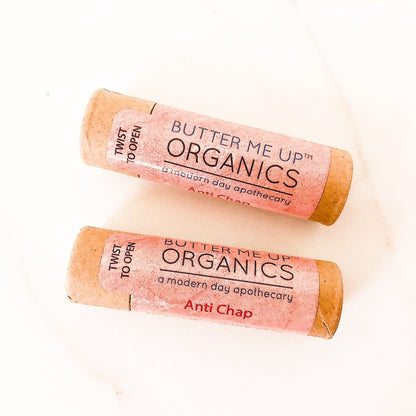 Organic Anti-Chap Lip Balm for Chapped Lips Moisturizer