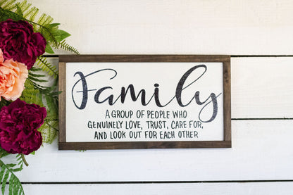 Family a Group of People Who Genuinely Love Trust Care