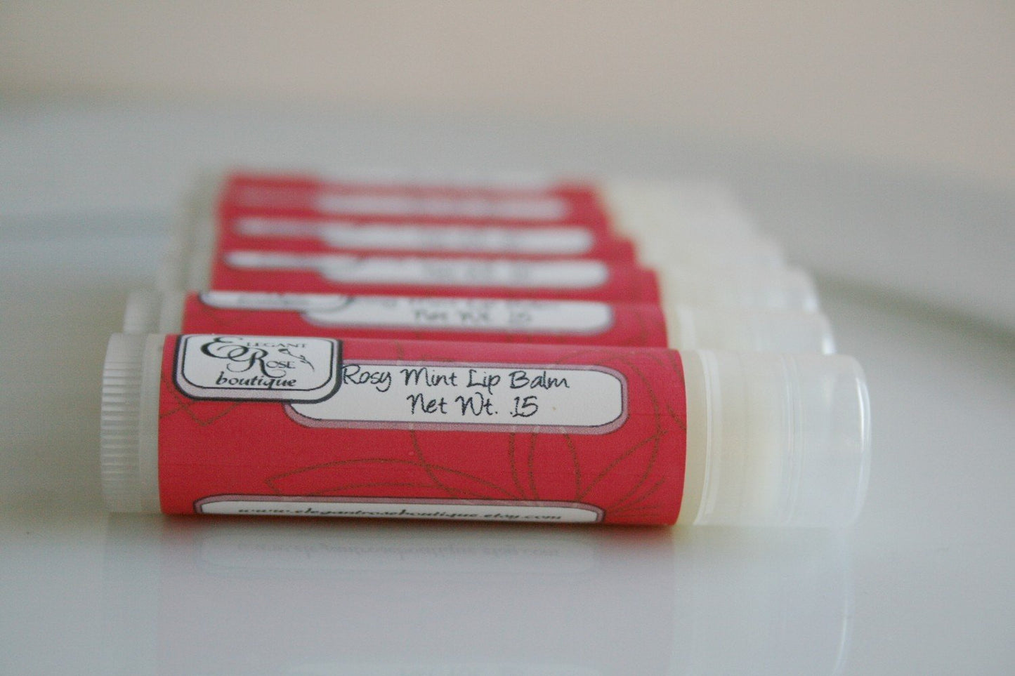 Rose Mint Lip Balm for Nourished and Scented Lips