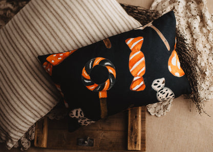 Boo Halloween Wreath Pillow Cover | Fall Decor | Farmhouse Pillows