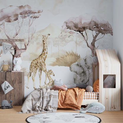 Safari Wall Mural