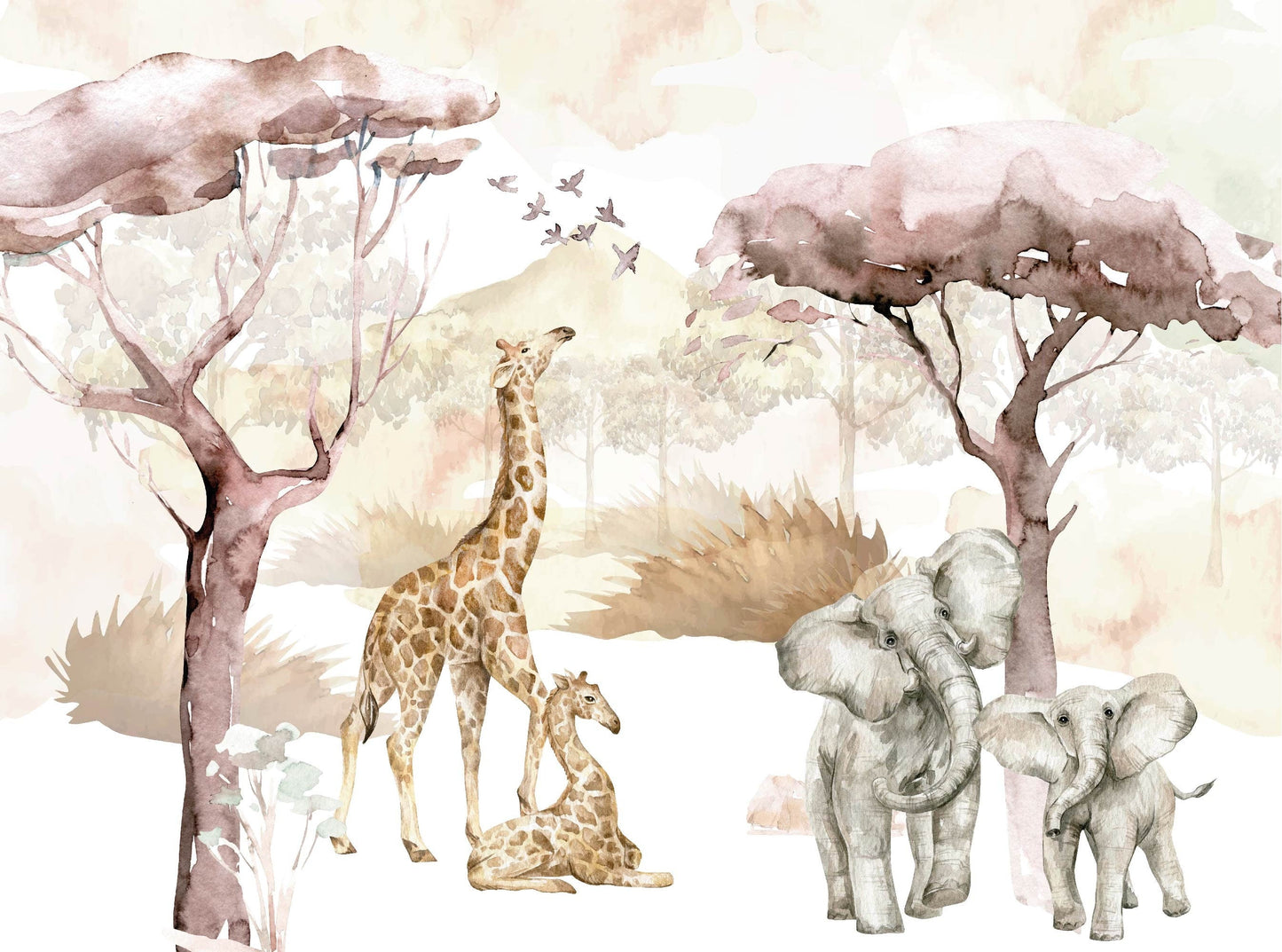 Safari Wall Mural