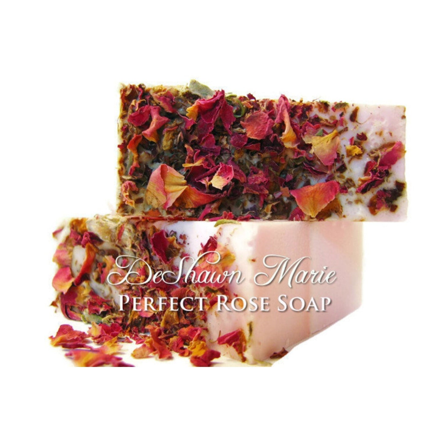 Perfect Rose Soap - Vegan Handcrafted Glycerin Bar