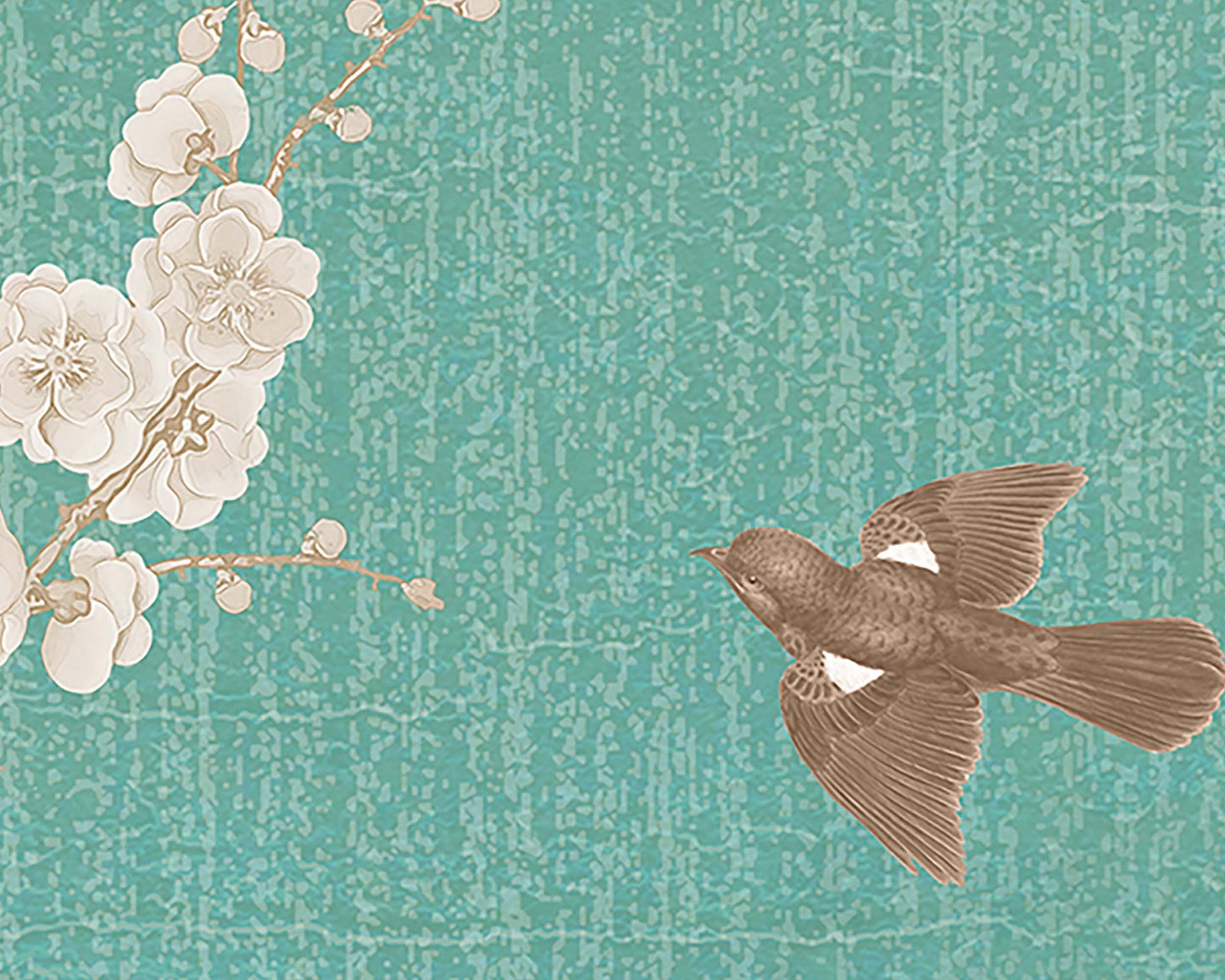 Vintage blossom chinoiserie