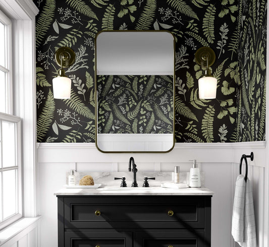 Fern Rainforest Wallpaper for Nature Inspired Interiors