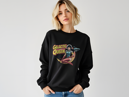 Galactic queen Unisex Heavy Blend™ Crewneck Sweatshirt - StyleMZ