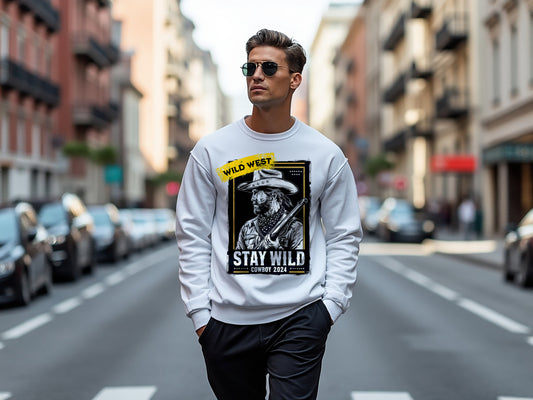 Stay Wild Unisex Ultra Cotton Long Sleeve Tee - StyleMZ - Stylemz