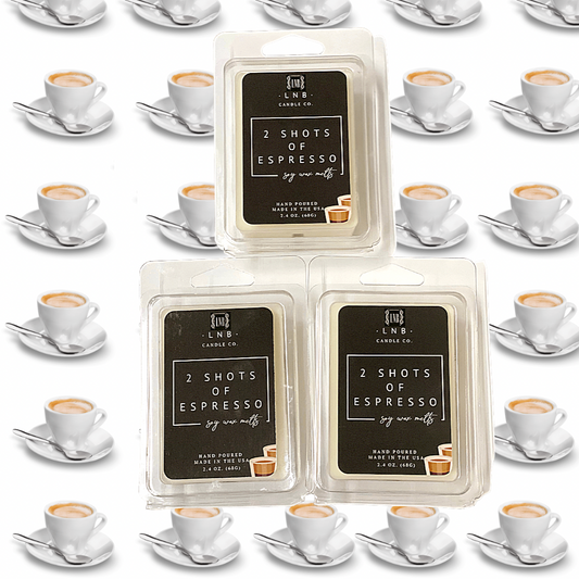 Wax Melt Espresso Coffee Scent Eco Friendly Soy Wax