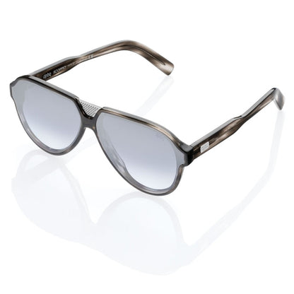 DP69 SCOPPIO DPS108-03 Men's Grey Metal Aviator Glasses