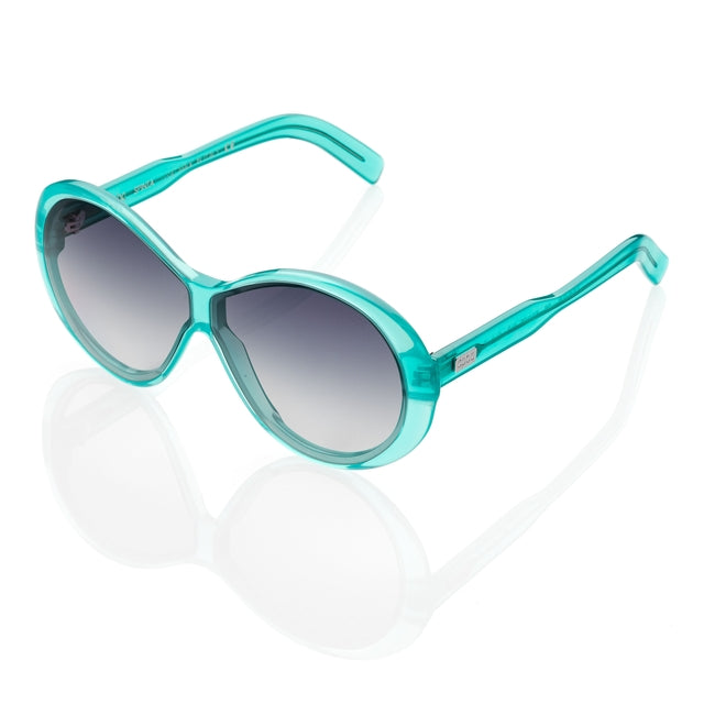 DP69 SPINTA DPS148-06 Women's Green Oval Acetate Frames