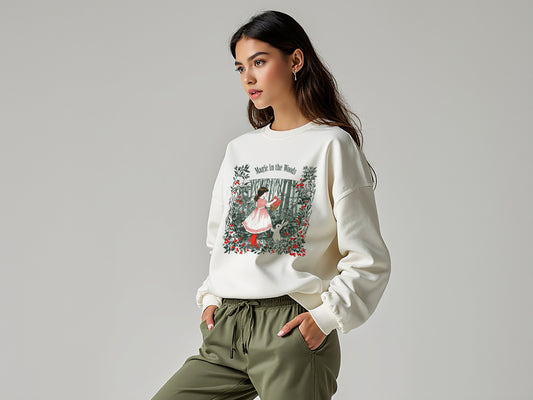 Long-sleeve - Magic In The Woods Unisex Premium Sweatshirt  - Korea  - StyleMZ