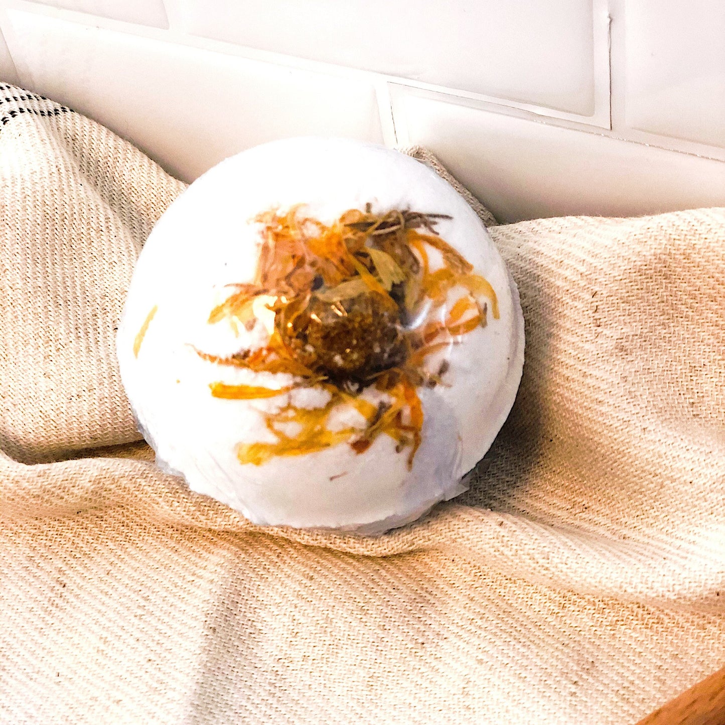 Organic Bath Bomb Sick Baby Bomb for Gentle Relief