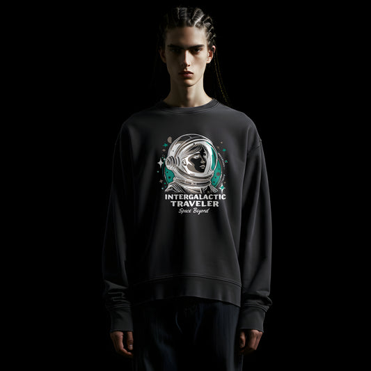 INTERGALACTIC TRAVELER Unisex Sweatshirt - StyleMZ - Stylemz