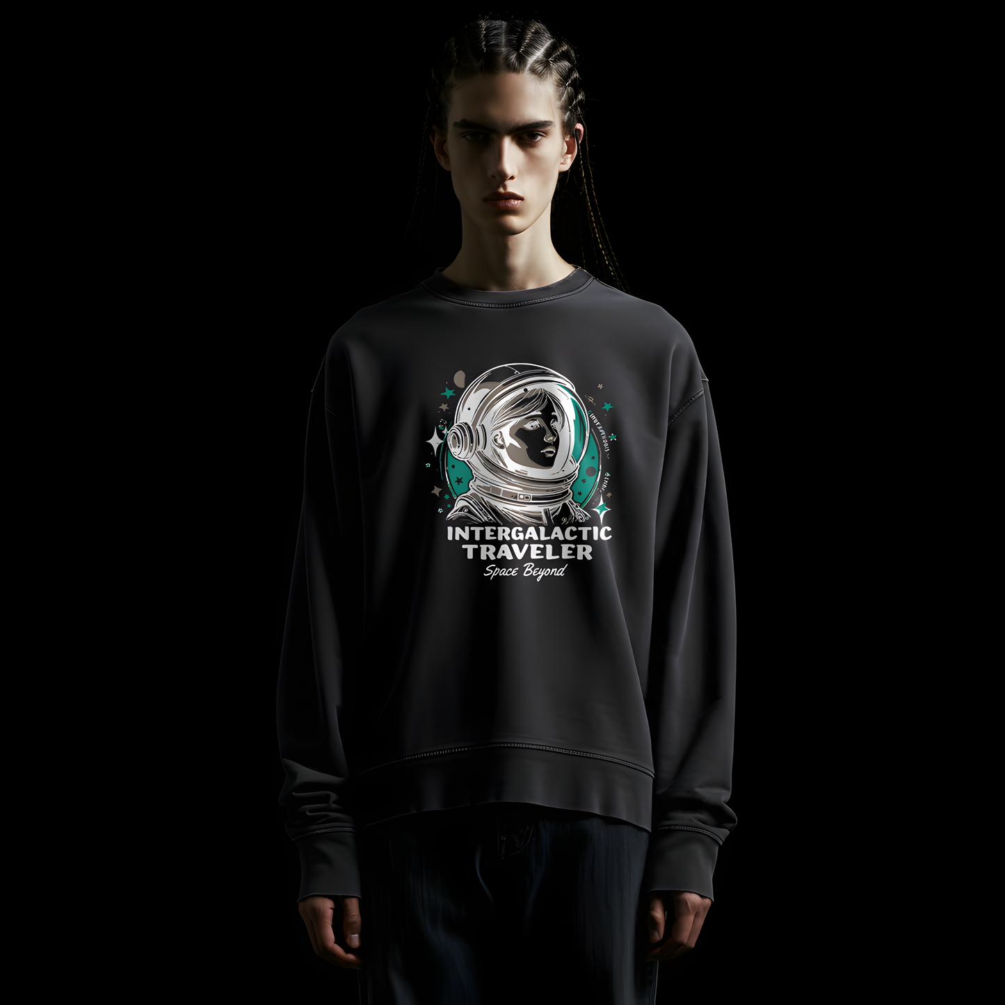 INTERGALACTIC TRAVELER Unisex Sweatshirt - StyleMZ