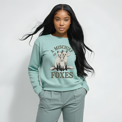 A mischief of Foxes Unisex Garment-Dyed Sweatshirt - StyleMZ