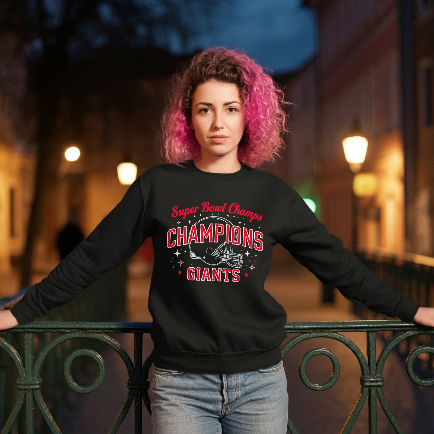 Long-sleeve - Super Bowl Champs Unisex Sweatshirt - StyleMZ