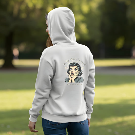 A must buy Three-Panel Fleece Hoodie - StyleMZ - Stylemz