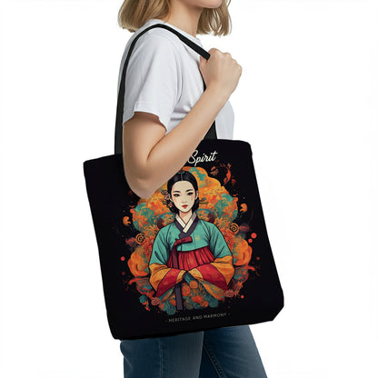 Tote Bag - Korean Spirit Tote Bag (AOP) - StyleMZ