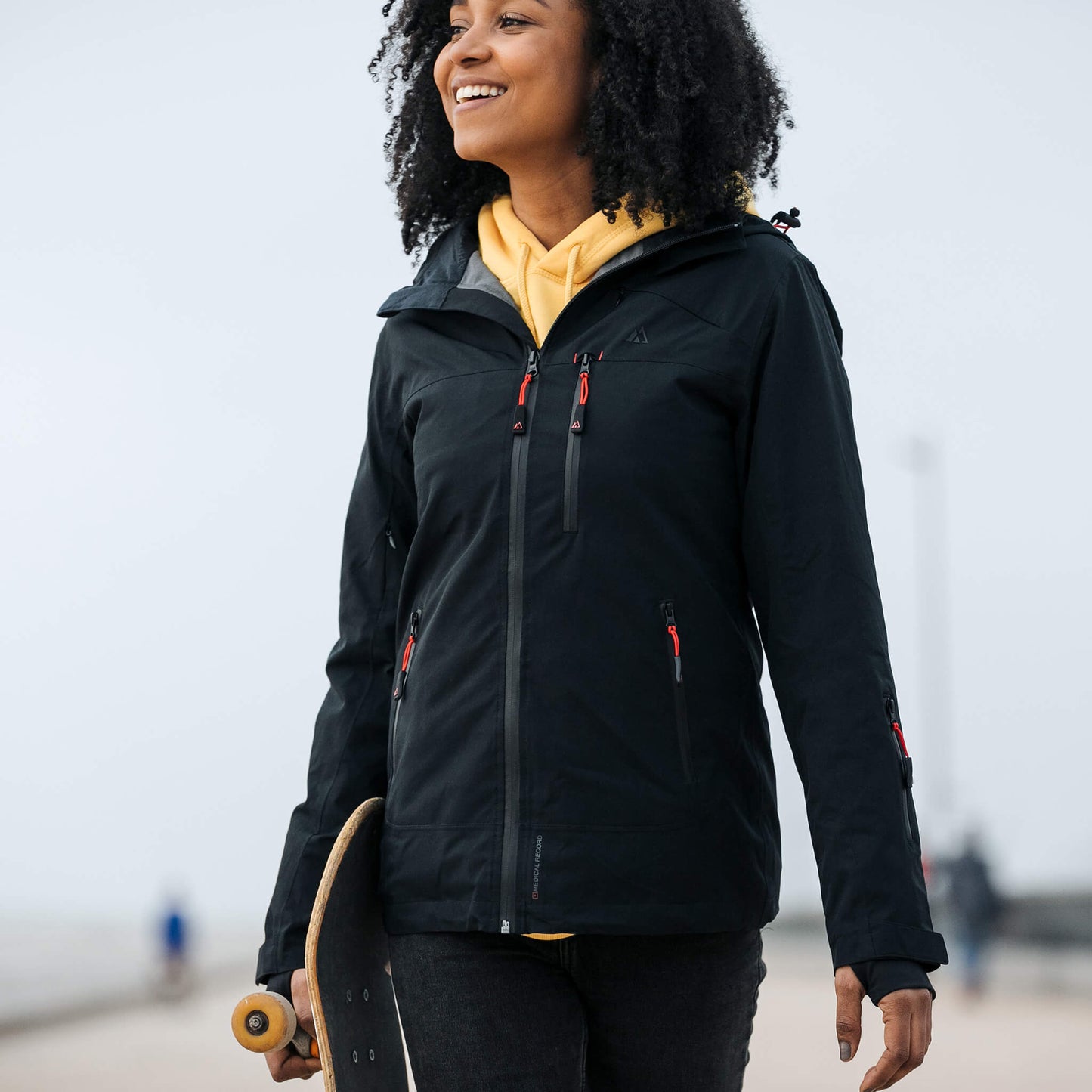 Adventure 2.0 - Women Black Jacket for All Weather Fun