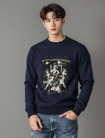 Long-sleeve - Korea -  K-POP Queens Reign Unisex Sweatshirt  - StyleMZ