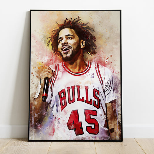 J Cole Photo Quality Poster Print - Multiple Sizes Available