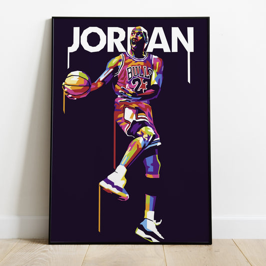 Jordan Premium Quality Art Print on Satin Paper