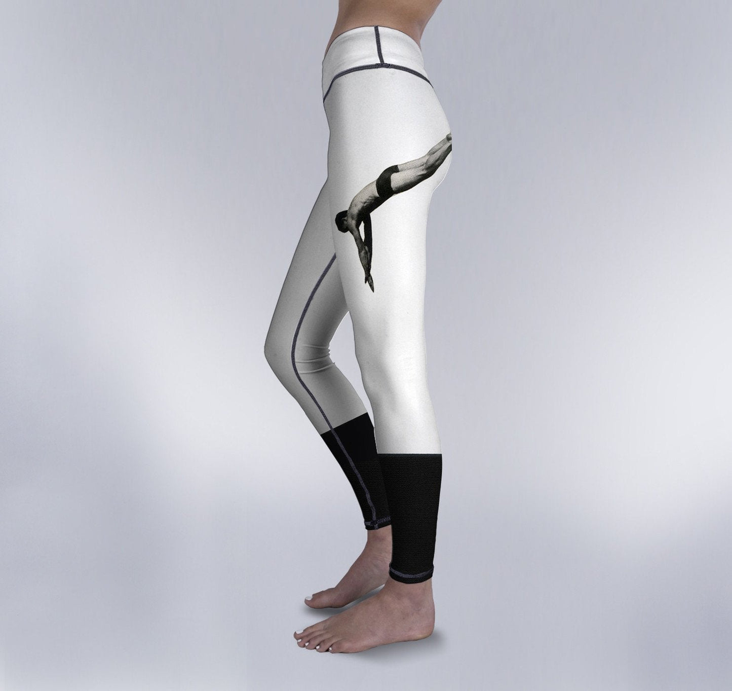 Jump Leggings With Breathable Fabric And Secure Fit Design