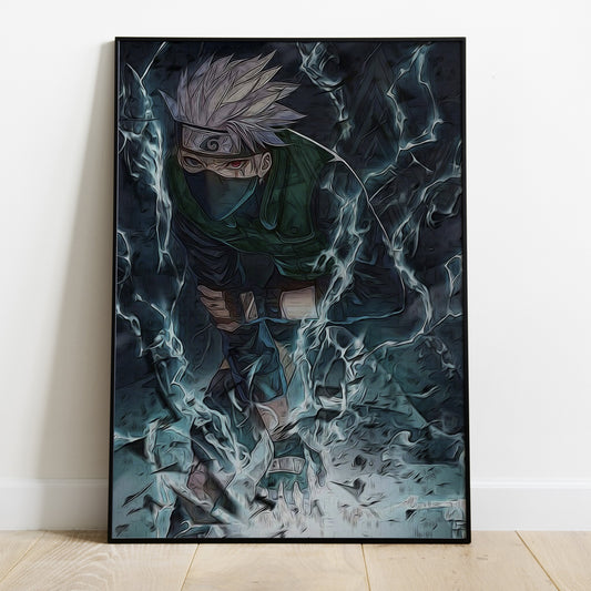 Kakashi Hatake Poster - Quality Print on Satin Paper