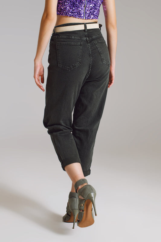 Khaki Green Relaxed Pants With Pocket Detail for Comfort