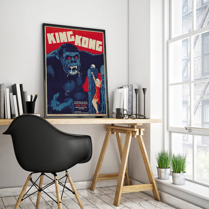 King Kong Poster Printed in USA on Quality Satin Paper