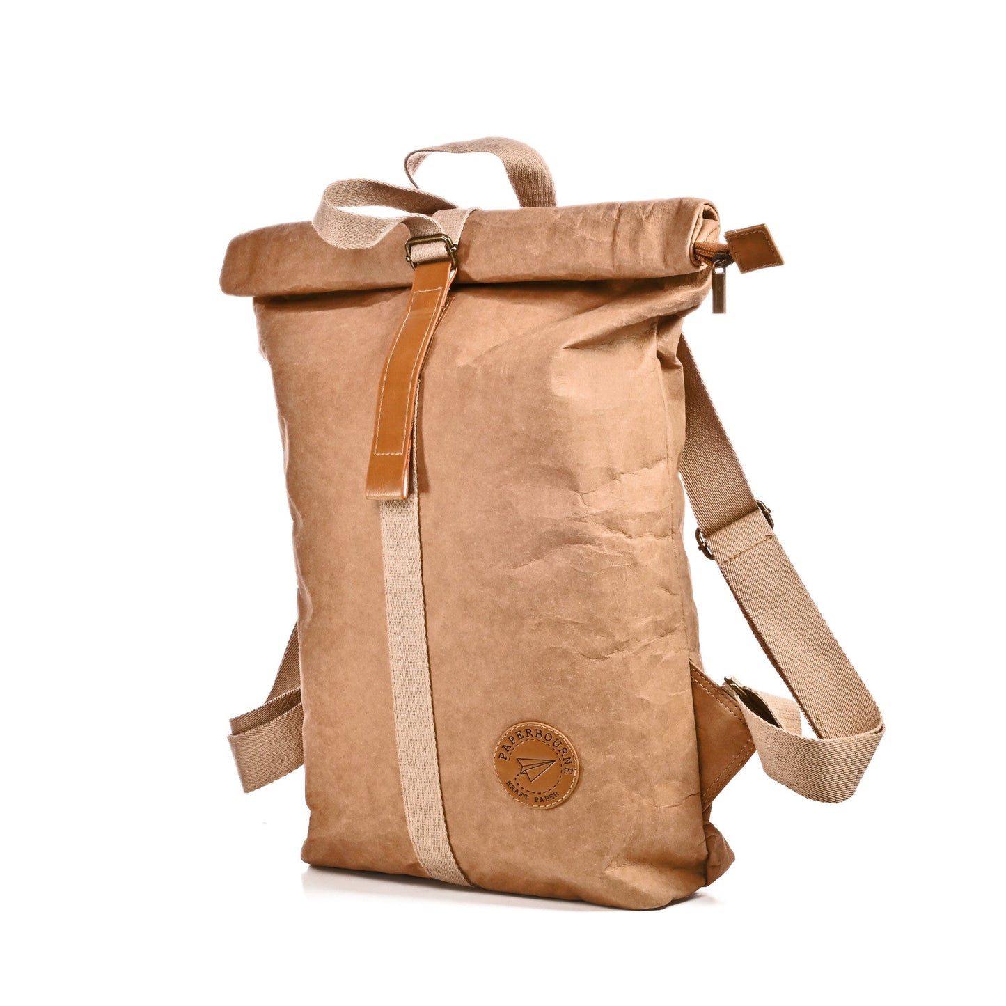 Atlas - Kraft Paper Backpack for Stylish Adventures