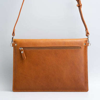 Leather Bag with Adjustable Strap for MacBook 51 Inches