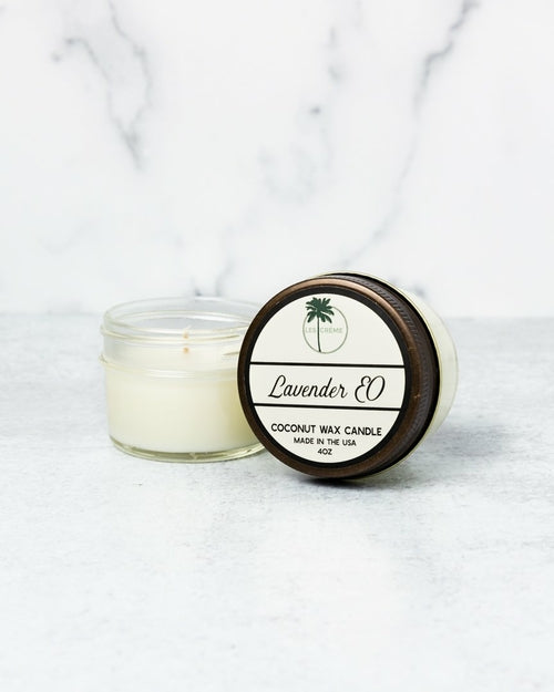 Lavender Scent Coconut Wax Candle - Stylemz