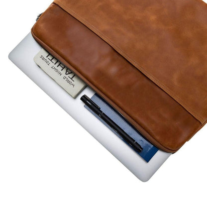 Kemmerer Leather Sleeve for iPad and MacBook - Elegant Protection