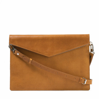 Leather Bag with Adjustable Strap for MacBook 51 Inches