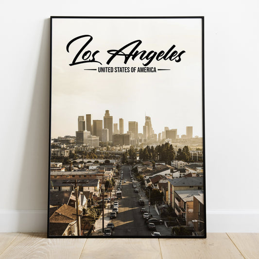 Los Angeles CA Photo Quality Art Prints Made in USA