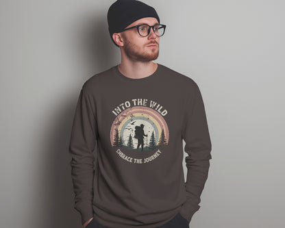 Long-sleeve - Embrace The Journey Unisex Sweatshirt - StyleMZ