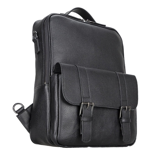 Molde Unisex Genuine Leather Backpack for Daily Life