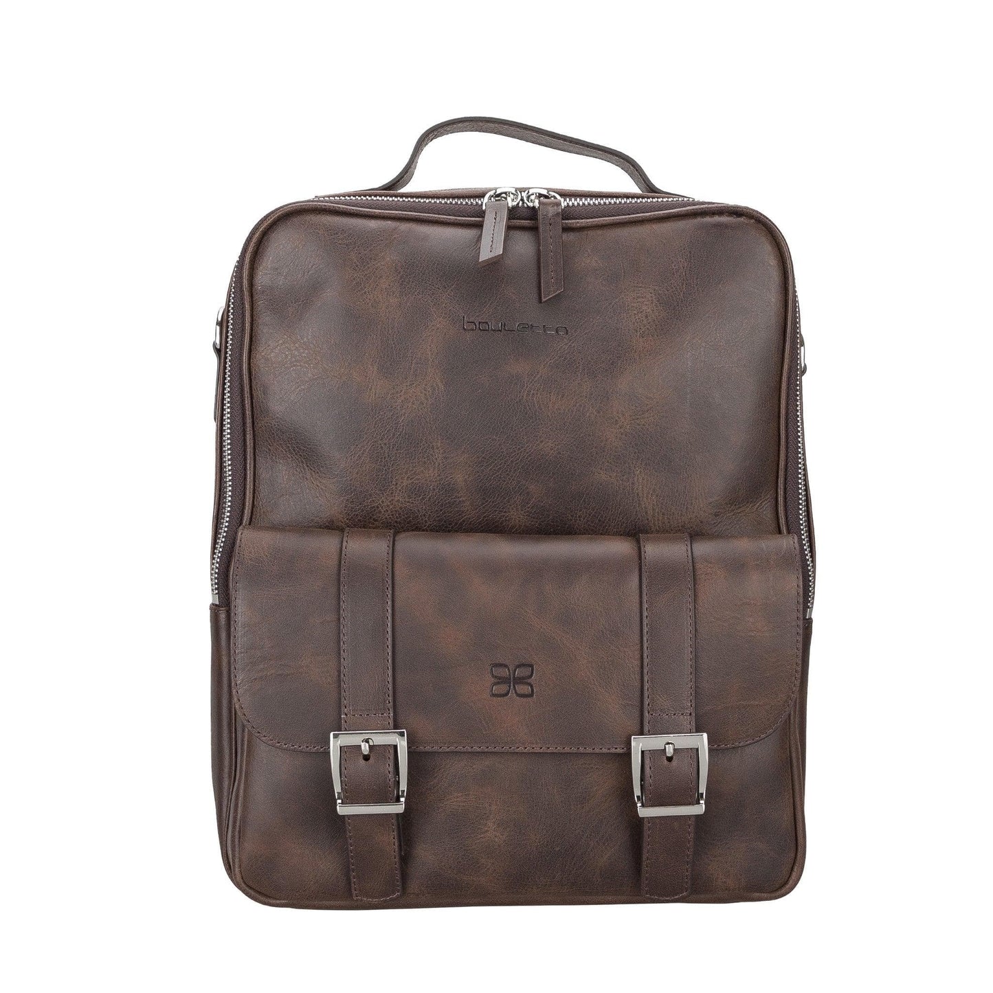 Molde Unisex Genuine Leather Backpack for Daily Life