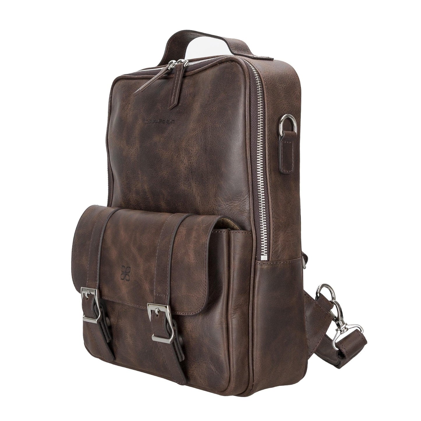 Molde Unisex Genuine Leather Backpack for Daily Life