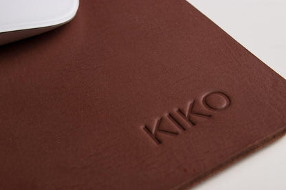 Premium Leather Mouse Pad with Non-Slip Suede Backing