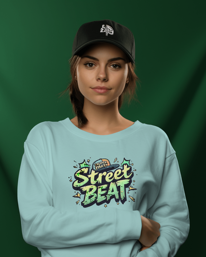 Street beat Unisex Lightweight Crewneck Sweatshirt - StyleMZ