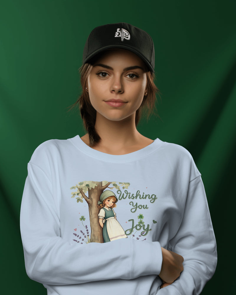 Long-sleeve - Wishing You Joy Unisex Heavy Blend™ Crewneck Sweatshirt - StyleMZ