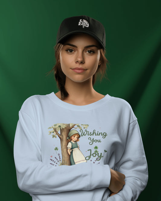 Wishing you joy Unisex Heavy Blend™ Crewneck Sweatshirt - StyleMZ - Stylemz