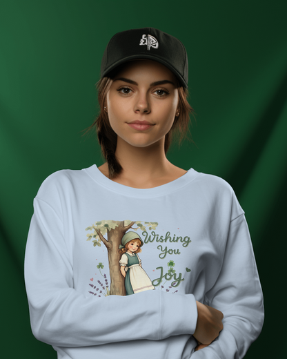 Wishing you joy Unisex Heavy Blend™ Crewneck Sweatshirt - StyleMZ